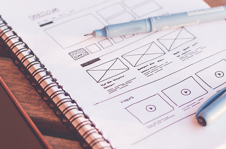 Wireframe Software für Web-Projekte